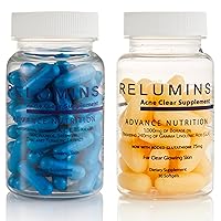Oral Supplement That Protects Against Blemishes, Dark Spots, and Scars - Dermatologist Formula - Dual Capsule for Clear Skin