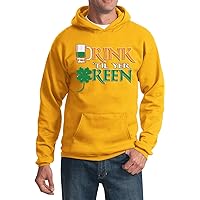 St Patricks Day Hoodie Drink Til Yer Green Hoody