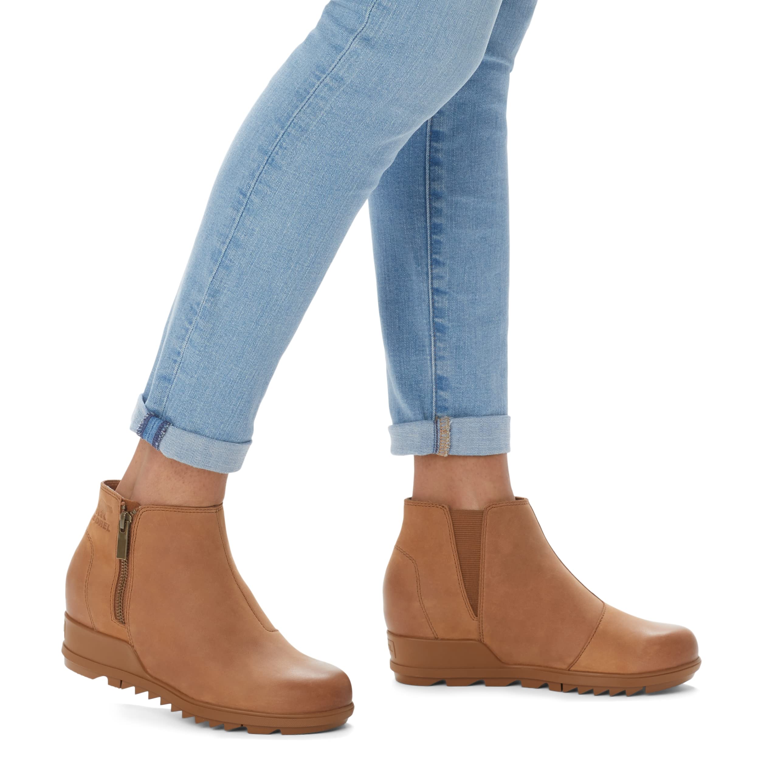 Sorel Women's Evie Zip Leather Boot