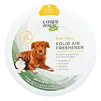 Pet Odor Eliminator Solid Air Freshener, Fresh Citrus, 8-Ounce, Pack of 1