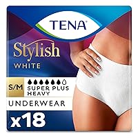 TENA Incontinence& Postpartum Underwear for Women, Maximum Absorbency, Small/Medium - 18 Count