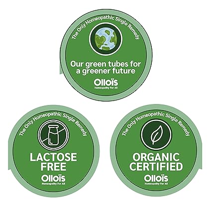 OLLOIS Vegan Arnica Montana 30c Organic, Lactose-Free Homeopathic Medicine, 80 Pellets (Pack of 1)