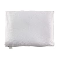 Bucky Natural Collection, Buckwheat/Millet Filled Duo Bed Pillow, 20x15, White