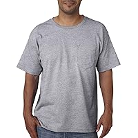 Apparel Adult Short-Sleeve T-Shirt with Pocket Dark Ash