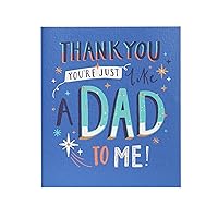 Like a Dad Father's Day Card for Him - Blue Design