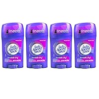 Lady Speed Stick Invisible Dry Antiperspirant & Deodorant, Shower Fresh, 1.4 Ounce (Pack of 4)
