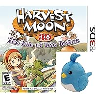 Harvest Moon® Tale of Two Towns 3DS with BONUS Plush Blue Bird