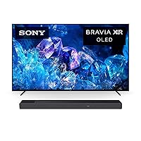 Sony 65 Inch 4K Ultra HD TV A80K Series: BRAVIA XR OLED Smart Google TV with Dolby Vision HDR and Exclusive Features for The Playstation® 5 XR65A80K- 2022 Model&Sony HT-A7000 7.1.2ch 500W