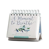 DaySpring - A Moment To Breathe: 366 Devotional Thoughts That Meet You in Your Everyday Mess: An Inspirational DaySpring DayBrightener - Perpetual Calendar, 1.5