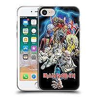 Head Case Designs Officially Licensed Iron Maiden Best of Beast Art Soft Gel Case Compatible with Apple iPhone 7/8 / SE 2020 & 2022