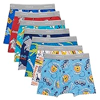 Hanes boys And Toddler Underwear, Comfort Flex and Comfortsoft Boxer Briefs, Multiple Packs Available pack of 7