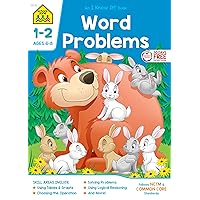 School Zone - Word Problems Workbook - 64 Pages, Ages 6 to 8, 1st Grade, 2nd Grade, Math, Picture Stories, Graphs, Calendars and Clocks, and More (School Zone I Know It!® Workbook Series) School Zone - Word Problems Workbook - 64 Pages, Ages 6 to 8, 1st Grade, 2nd Grade, Math, Picture Stories, Graphs, Calendars and Clocks, and More (School Zone I Know It!® Workbook Series) Paperback
