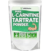L Carnitine L Tartrate Powder - Premium Pure L Carnitine Tartrate - L-Carnitine Powder - Vegan Friendly Bulk L Carnitine Powder - Amino Acid L Carnitine Supplement (16 Ounce)