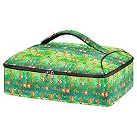 Potluck Casserole Tote Saint-patricks-foxes-irish Casserole Carrier Lunch Tote Food Carrier