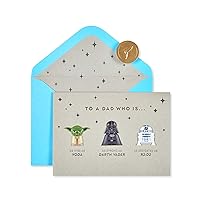 Papyrus Star Wars Fathers Day Card (Best Dad In The Galaxy)