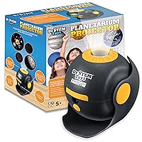 Dr. STEM Toys Star Projector for Kids 5 & Up | Rotating Planetarium Projection Lamp Lights Up Your Child’s Room with a Whole Galaxy of Glowing Planets & Stars | Includes Educational Booklet