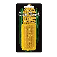 Bay Mill Corn Brush and Vegetable Scrubber, 1.5 x 3-Inches, Yellow