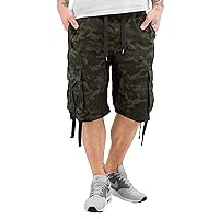 Southpole Men's Crotch Drop Jogger Shorts