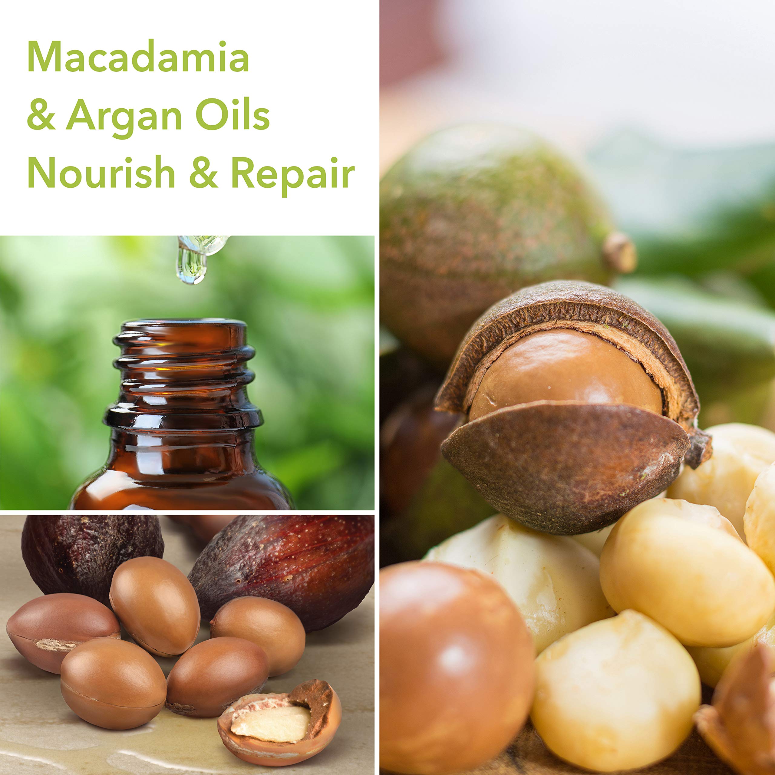 Macadamia Professional Hair Care Sulfate & Paraben Free Natural Organic Pecan 8 Fl Oz