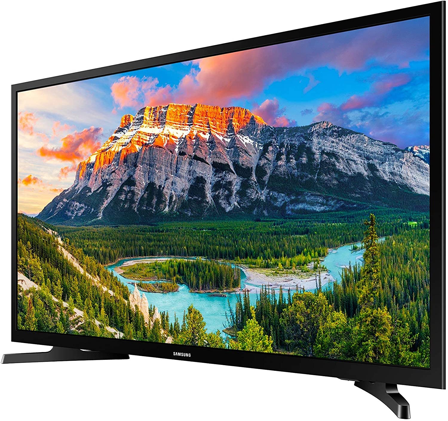SAMSUNG Electronics UN32N5300AFXZA 32inch 1080p Smart LED TV (2018) Black (Renewed)