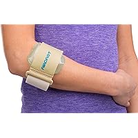 Pneumatic Armband: Tennis/Golfers Elbow Support Strap, Beige