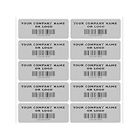 1,000 Silver Matte Asset Identification ID Labels 1.5