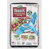 Dalen Bird X Protective Mesh Netting - Keep Birds and Pests Away from Your Garden – Non Toxic - Made in The USA - 28' x 28'