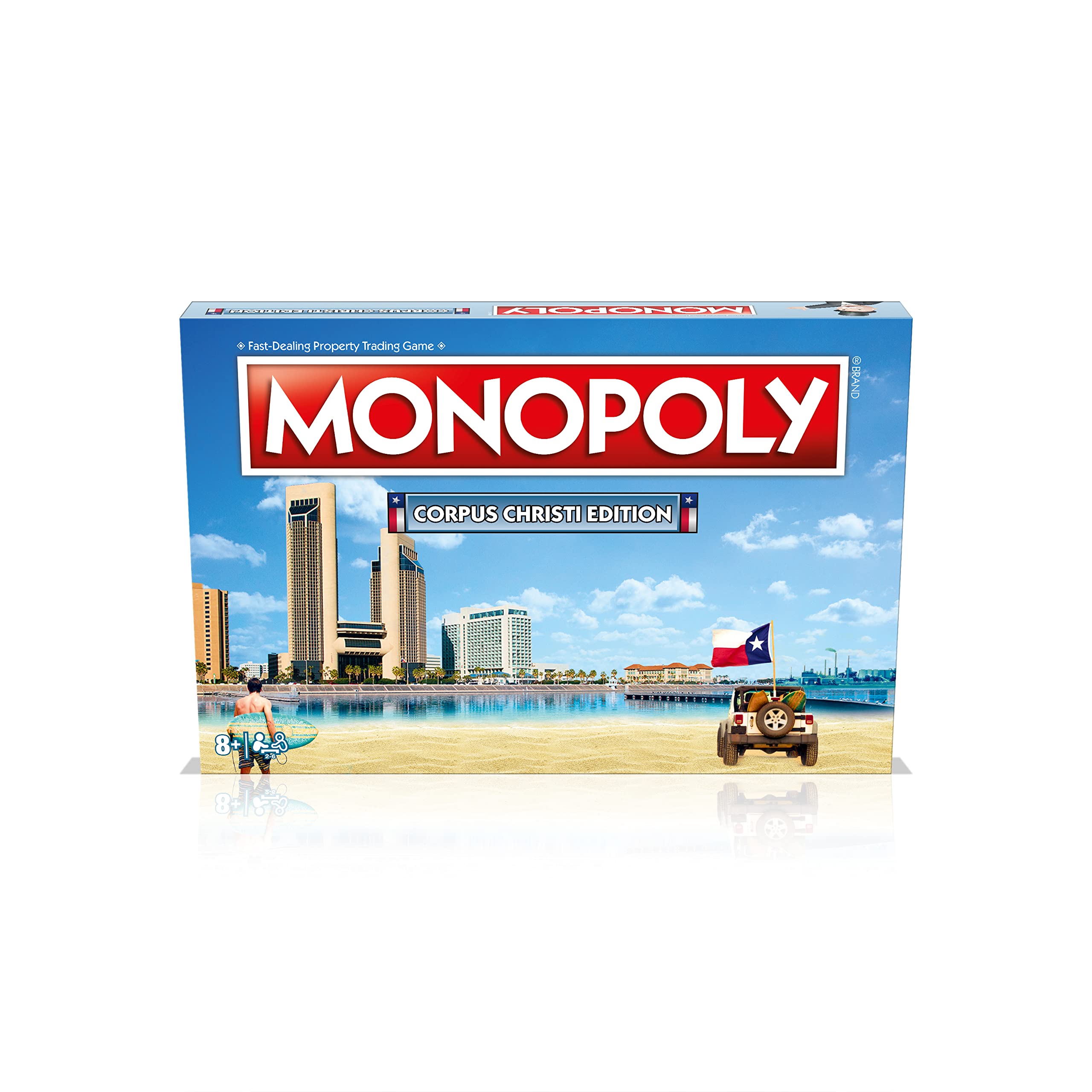 Corpus Christi Monopoly, Family Board Game for 2-6 Players Ages 8 and Up