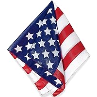 Bold & Stunning American Flag Polyester Bandana (20