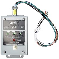 Leviton 32277-DY3 277/480 Volt, 220/380 Volt, 480 Volt 3-Phase Wye Or Delta, Surge Panel, DHC and X10 Compatible, 80Ka L-N Max Surge Current