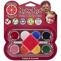 Ruby Red Face Paint Kit, Classic