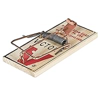 Victor Metal Pedal Mouse Trap - 2 Pack M023 - Wood Mouse Trap, Brown