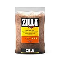 Zilla Desert Blend Substrate, Glass-Friendly Alternative to Sand, Made with 100% English Walnut Shells, Ideal for Desert Reptiles, 10 Quarts