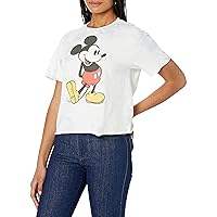 Disney Characters Classic Mickey Women's Fast Fashion Short Sleeve Tee Shirt