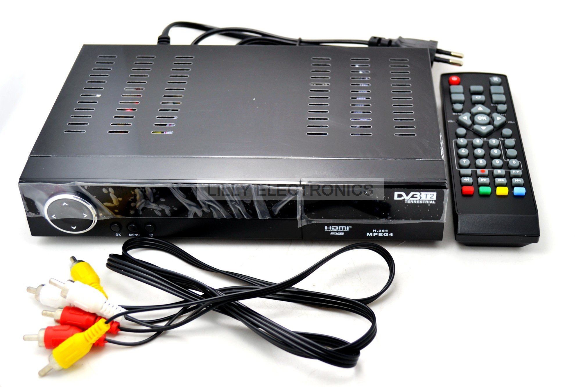 DVB-T2 HD MPEG4/H.264 Box Digital Video Broadingcast AC 200V-240v