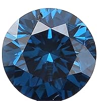 3.25 MM 0.13 Ct Natural Loose Diamond Cut Round Shape Blue Color SI2 Clarity K3945
