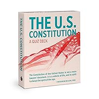 The U.S. Constitution Quiz Deck Knowledge Cards