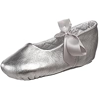 Sabrina Metallic Ballet Flat (Infant/Toddler)
