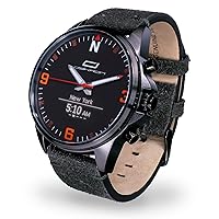 OSKRON Gear Men's Jewellery Watch with Smartwatch Functions One Size