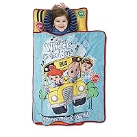 Kids Nap-Mat Set – Includes Pillow and Plush Blanket – Great for Boys or Girls Napping During Daycare, Preschool, or Kindergarten - Fits Toddlers and Young Children