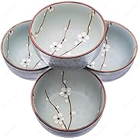 M.V. Trading NA C2A829 Japanese Blossom Tree Bowls, 5-Inches