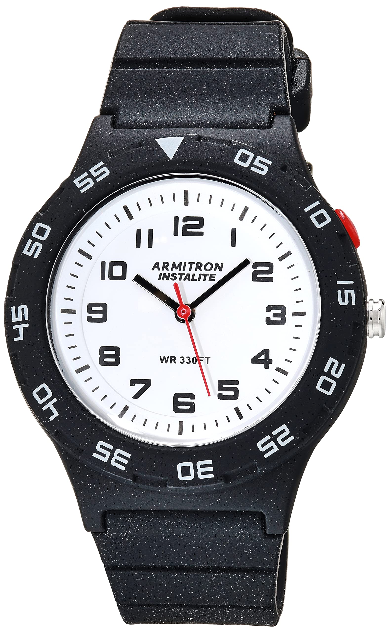 Armitron Sport Unisex Easy to Read Silicone Strap Watch, 25/6443