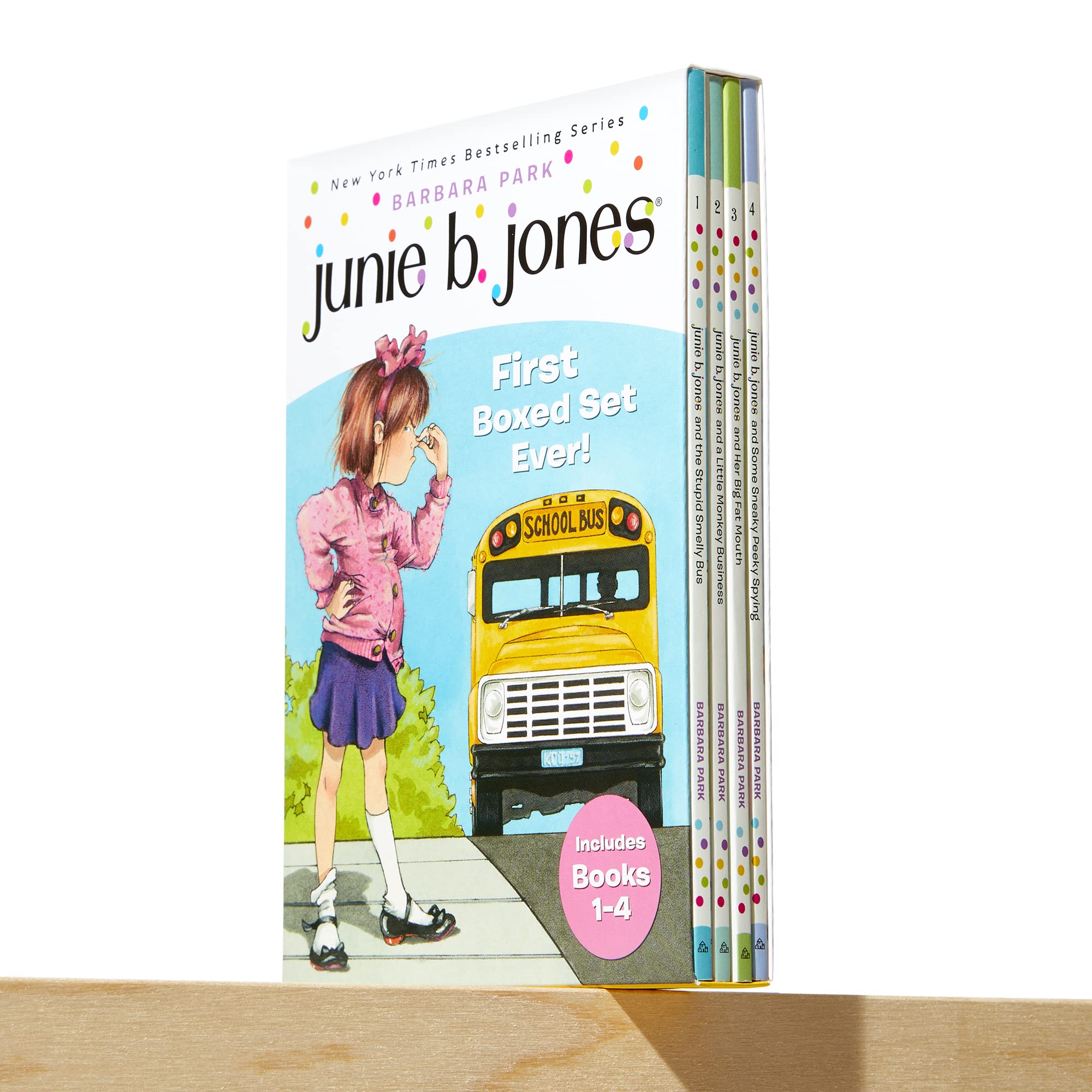 Junie B. Jones's First Boxed Set Ever! (Books 1-4)