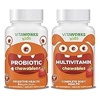 Kids Probiotic Chewables + Multivitamin Chewables Bundle