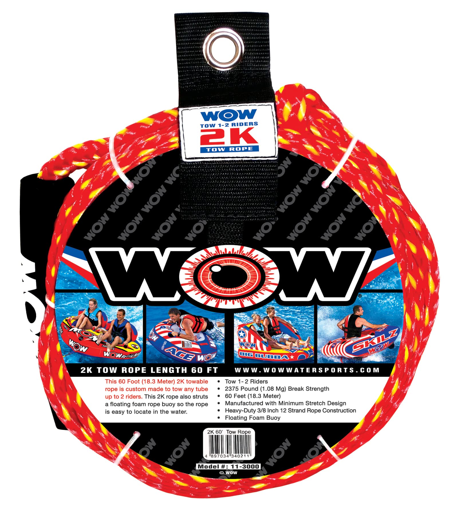 WOW Sports Tow Rope