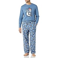 Amazon Essentials Disney | Marvel | Star Wars Men's Flannel Pajama Sleep Sets