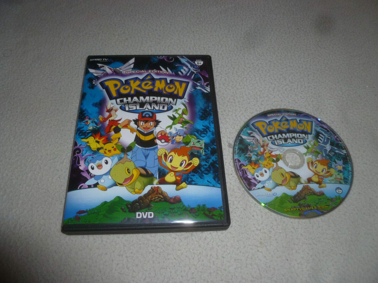 Pokemon Special Edition Champion Island DVD Board Game