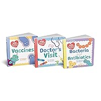 Baby Medical School Board Book Set: Learn about Vaccines, Antibiotics, and Staying Healthy with this Science for Toddlers Gift Set (Human Body Books, Nurse Gifts, Doctor Gifts) (Baby University) Baby Medical School Board Book Set: Learn about Vaccines, Antibiotics, and Staying Healthy with this Science for Toddlers Gift Set (Human Body Books, Nurse Gifts, Doctor Gifts) (Baby University) Board book