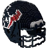 FOCO NFL Unisex-Child NFL 3D BRXLZ Construction Toy Blocks Set - Helmet