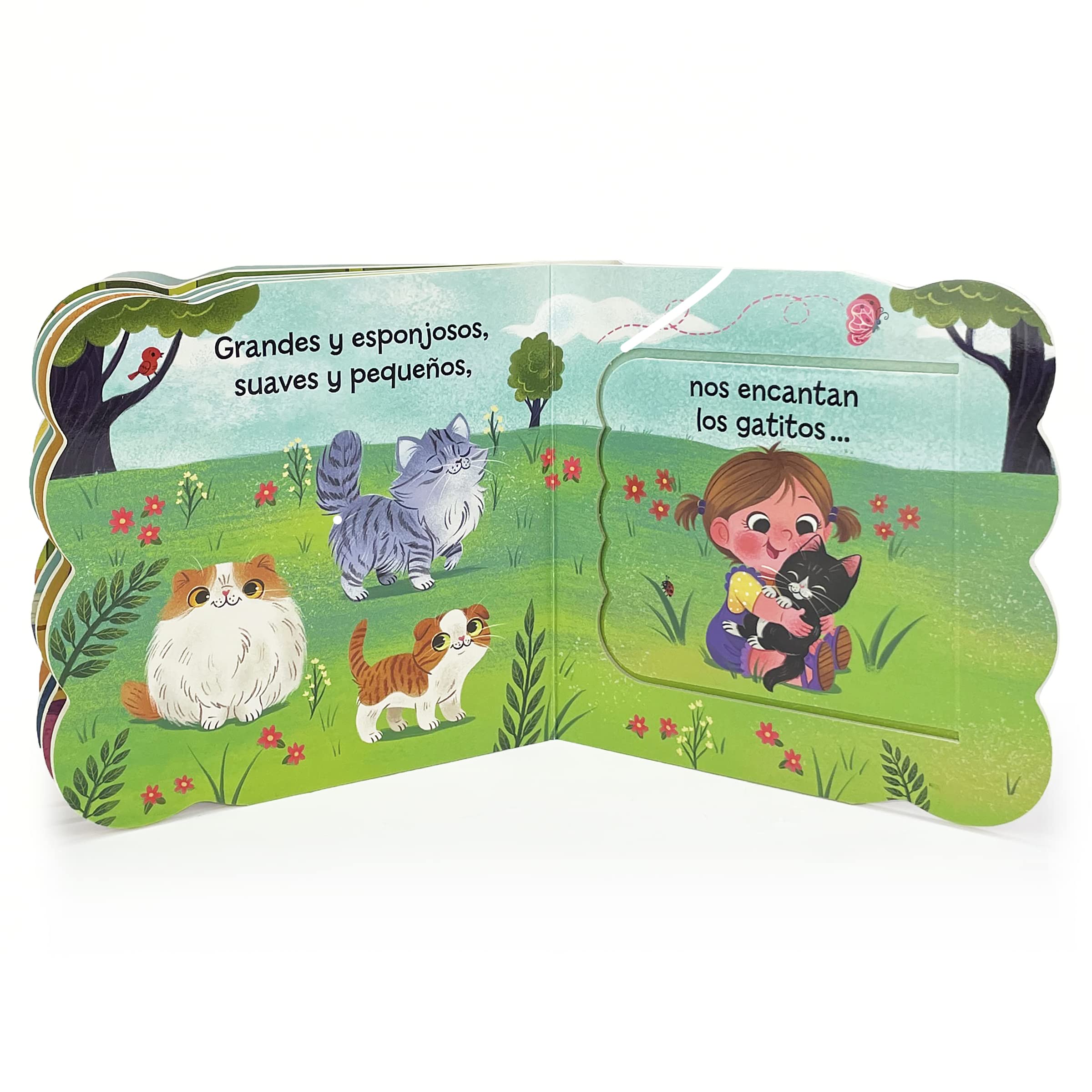Babies Love Gatitos / Kittens Spanish Language: A Lift-a-Flap Board Book for Babies and Toddlers (en español) (Spanish Edition)